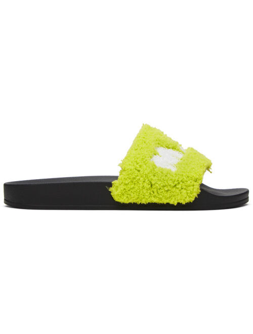 Marni Green Logo Sandals