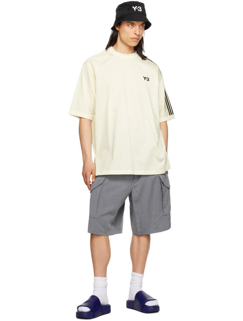 Y-3 Blue Platform Slides