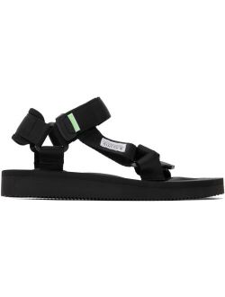 Suicoke Black DEPA-Cab Sandals