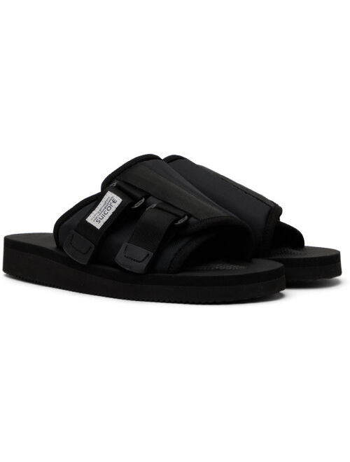 Suicoke Black KAW-Cab Sandals