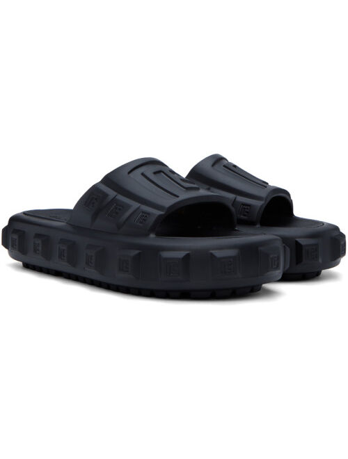Balmain Black Ari Sandals