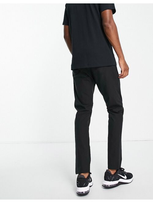 Nike Golf Dri-FIT 5 pocket slim pants in black