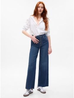 High Rise Stride Jeans with Washwell