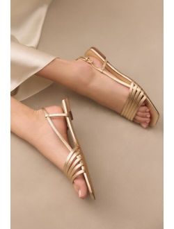 Reformation Millie Lattice Flat Sandals
