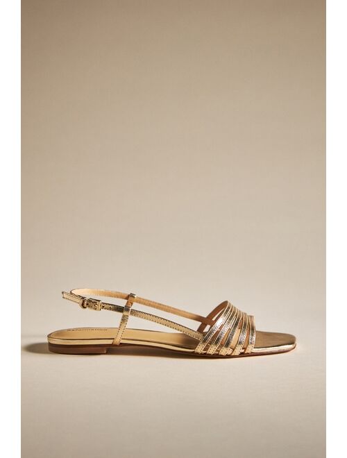 Reformation Millie Lattice Flat Sandals