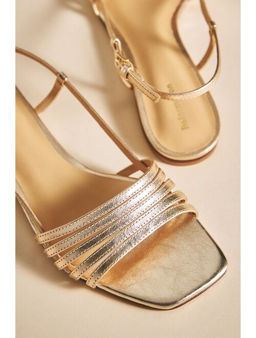 Reformation Millie Lattice Flat Sandals