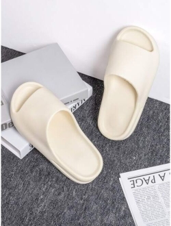 Men s Simple Trendy Slip resistant Indoor Outdoor Slippers For Home Beach Bathroom Creek Daily Leisure Activities With Thick Comfortable Sole