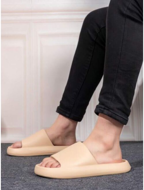Fashionable Slides For Men Minimalist Single Band EVA Slippers