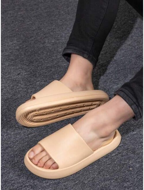 Fashionable Slides For Men Minimalist Single Band EVA Slippers