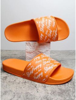 New Style Men S Soft Fashion Upper Waterproof Non Slip Pvc Sole Sandals