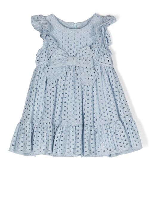 Lapin House sleeveless broderie anglaise dress