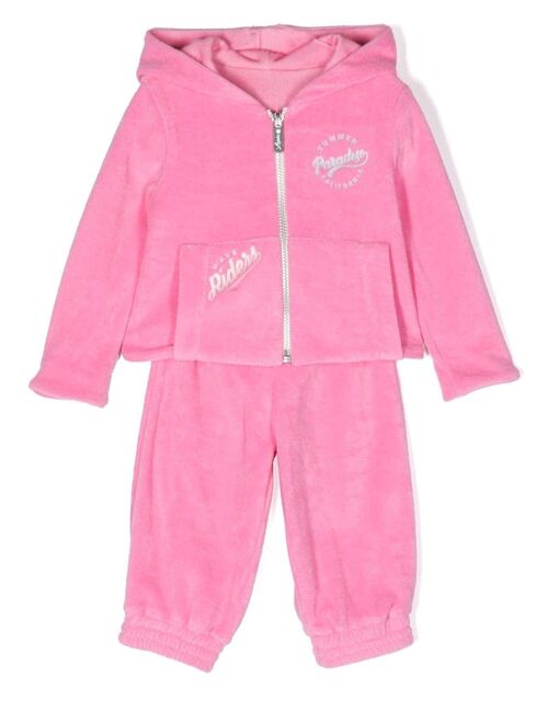 Lapin House graphic-print tracksuit set