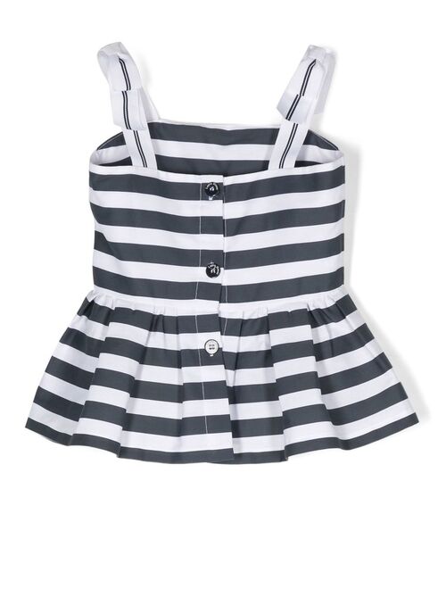 Lapin House striped sleeveless top