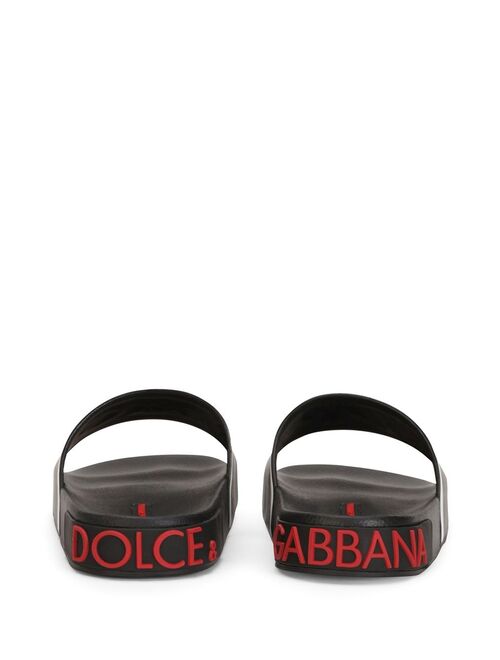 Dolce & Gabbana raised logo slides