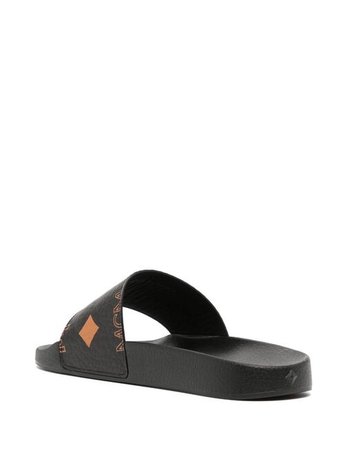 MCM Maxi Visetos-print slides