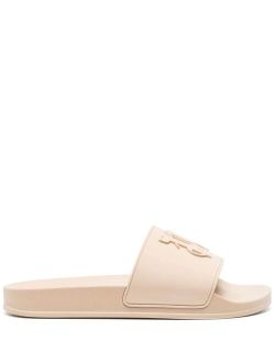 PA MONOGRAM POOL SLIDER LIGHT BEIGE LIGH