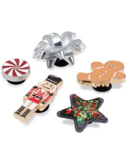 5-Pack Pin-On Shoe Charms | Jibbitz, Christmas, One Size