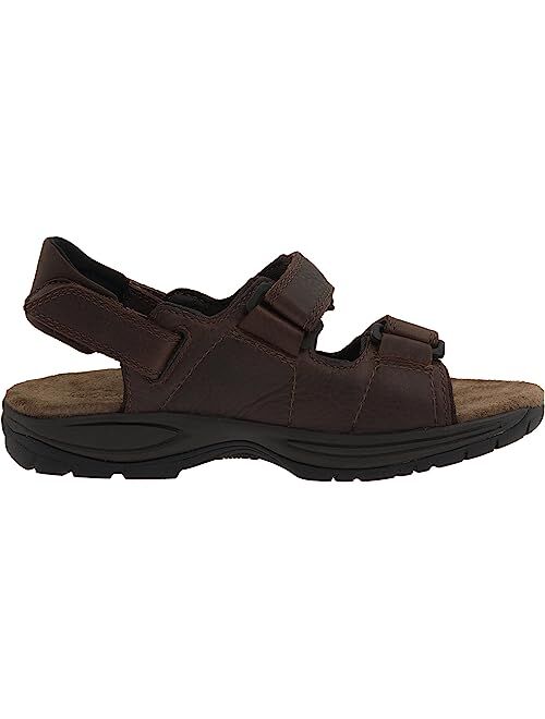 Dunham St. Johnsbury Leather Hook and Loop Waterproof Sandal