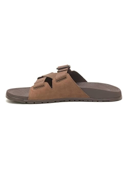 Lowdown Leather Slide