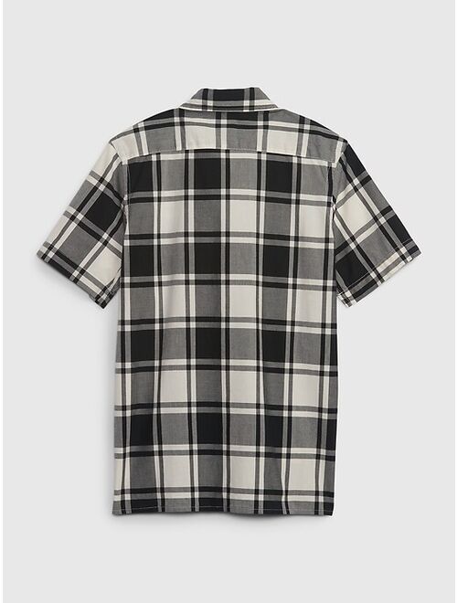 Gap Kids Linen-Cotton Poplin Shirt