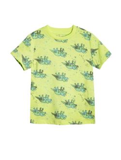 Little Boys Dinosaur Graphic T-shirt, Created For Macy's