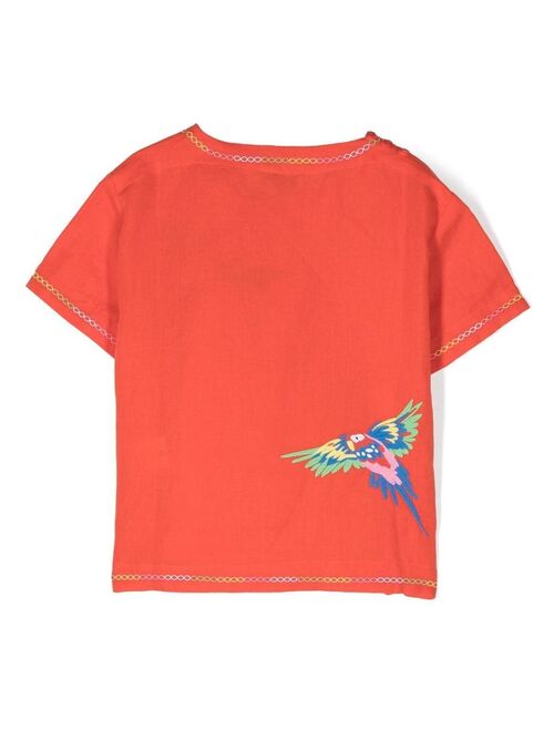 Stella McCartney Kids bird-print T-shirt