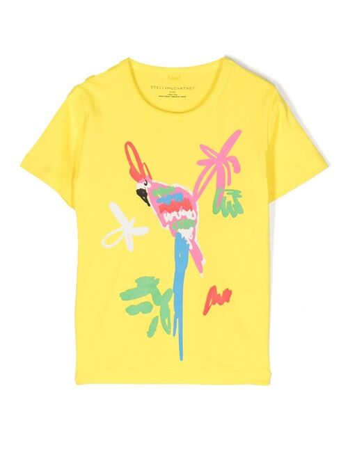 Stella McCartney Kids graphic-print cotton T-shirt