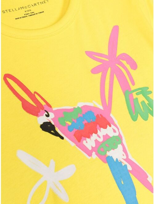 Stella McCartney Kids graphic-print cotton T-shirt