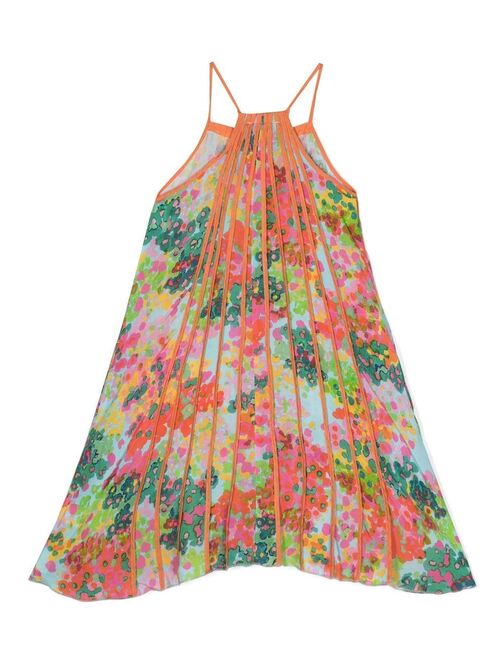 Stella McCartney Kids floral-print sleeveless dress