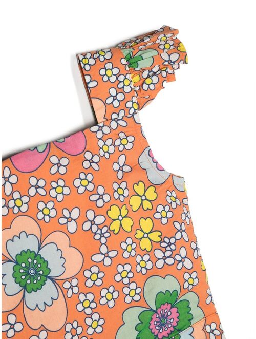 Stella McCartney Kids floral-print cotton top