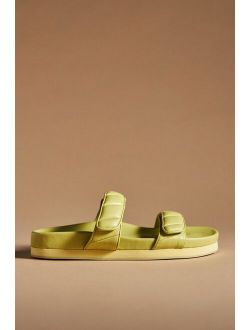Bibi Lou Cortona Puff-Strap Slide Sandals