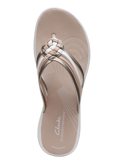 Clarks Women's Breeze Coral Thong Sandals