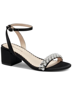 Amara Embellished Ankle-Strap Dress Sandals, Created for Macy's