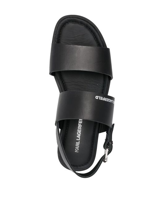 Karl Lagerfeld Kastor backstrap sandals