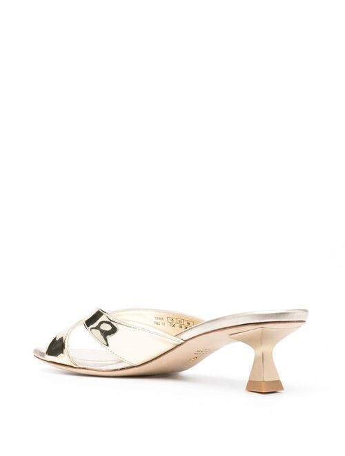 Stuart Weitzman Playa 75mm knot strap sandals