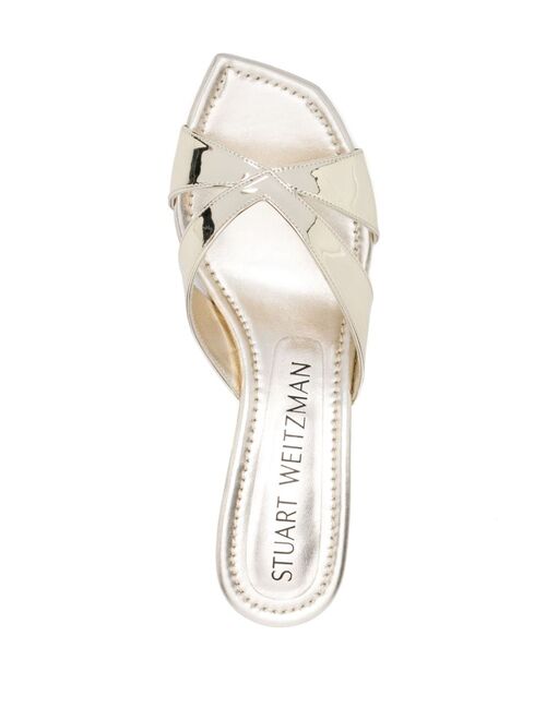 Stuart Weitzman Playa 75mm knot strap sandals
