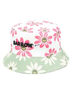 BARROW flower-printed bucket hat