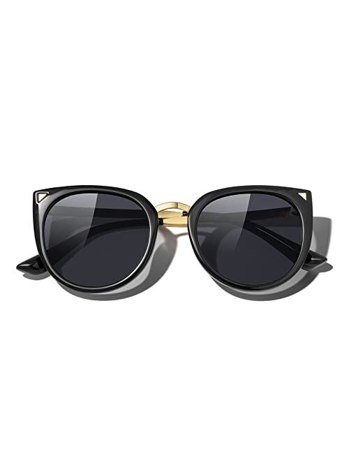 MERRY'S Girls Cat Eye Sunglasses for kids Children Polarized Sunglasses S7001