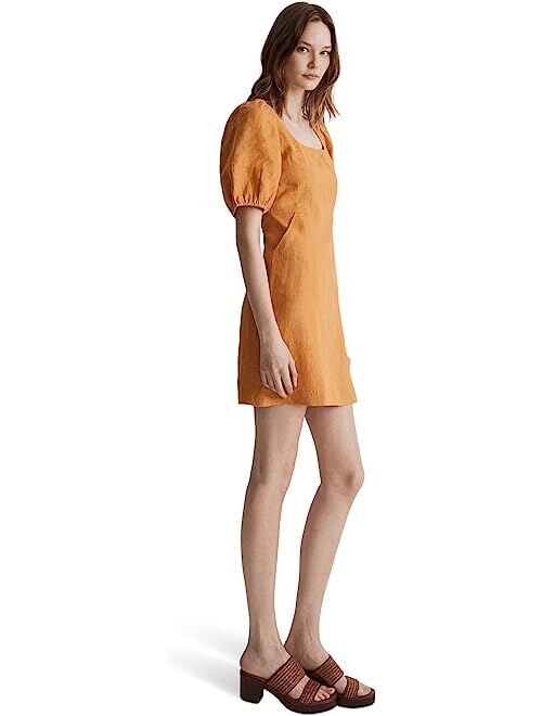 Madewell Maisie Mini Dress in 100% Linen