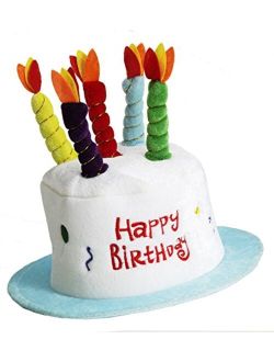 Forum Novelties Happy Birthday Cake Top Hat