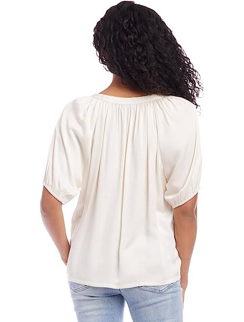 Karen Kane Peasant Top