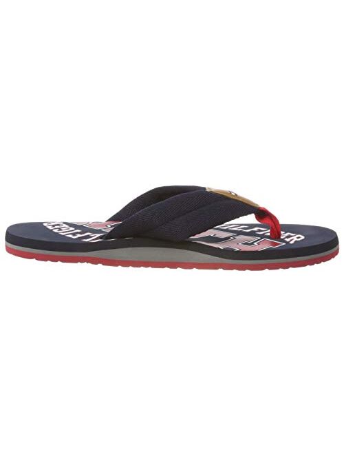 Tommy Hilfiger Men's Essential Th Beach Sandal Flip Flops