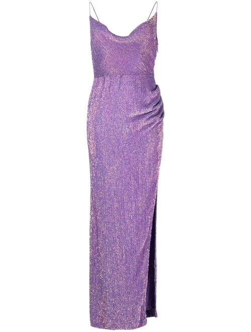 Retrofete Katya sequin-embellished gown