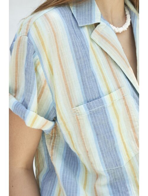 BDG Rylie Short Sleeve Button-Down Shirt