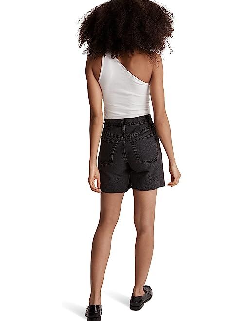 Madewell Baggy Straight Shorts in Reyburn Wash
