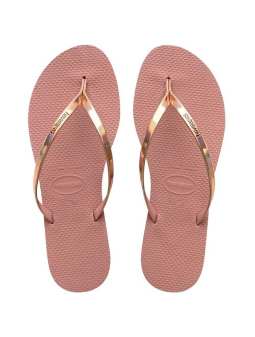 Havaianas Women's You Metallic Flip Flop Sandals