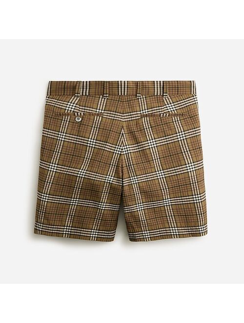J.Crew BEAMS PLUS 8'' short in check
