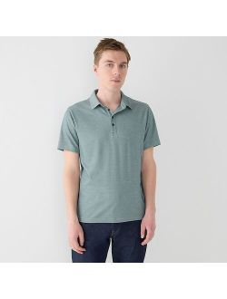 Performance polo shirt with COOLMAX in print
