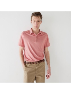 Performance polo shirt with COOLMAX in print