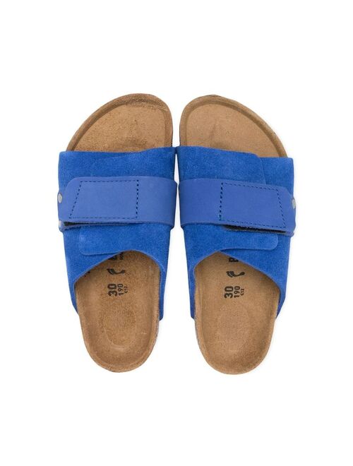 Birkenstock Kids suede touch-strap sandals